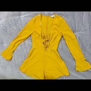 Jolie Ruffle Romper - by the way.  So cute and comfortable! Only worn once.